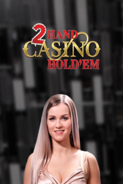 2 Hand Casino Hold'em live dealer table