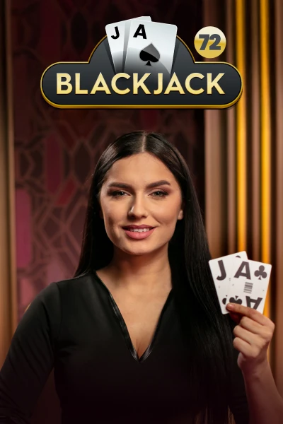Blackjack 72 live dealer table