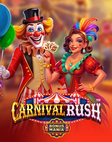 Carnival Rush online slot game at SpinBoss Casino