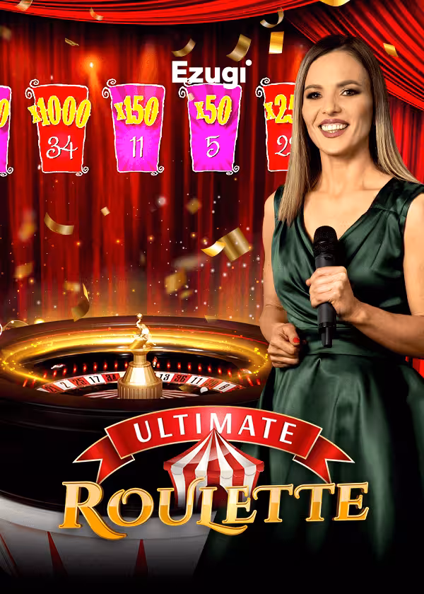 Ultimate Roulette live dealer table