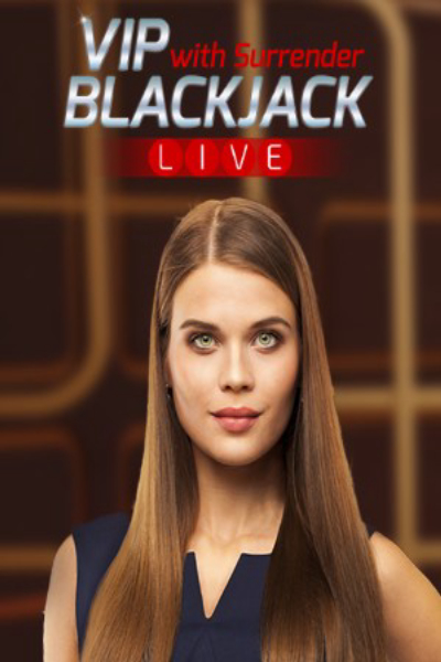 VIP Blackjack with Surrender live dealer table